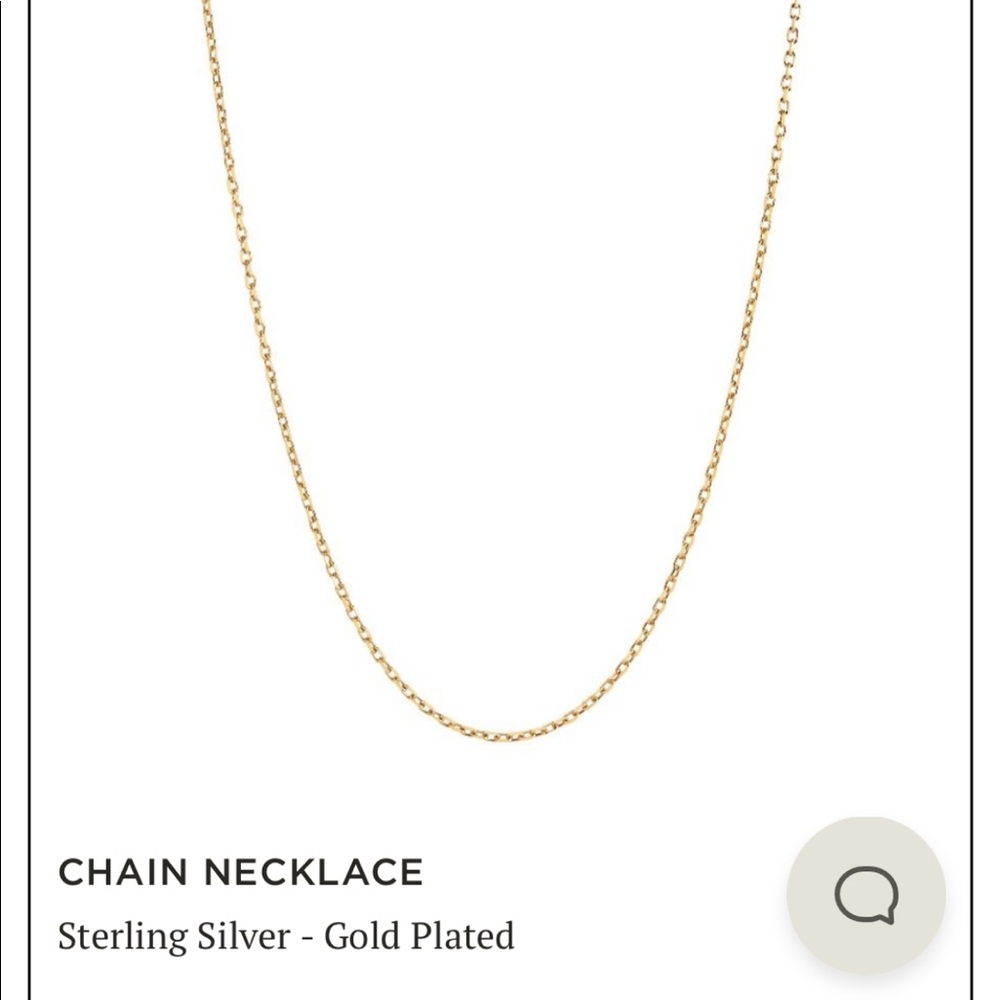 Maria Black Chain Necklace